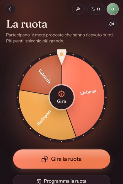 Fate girare la ruota